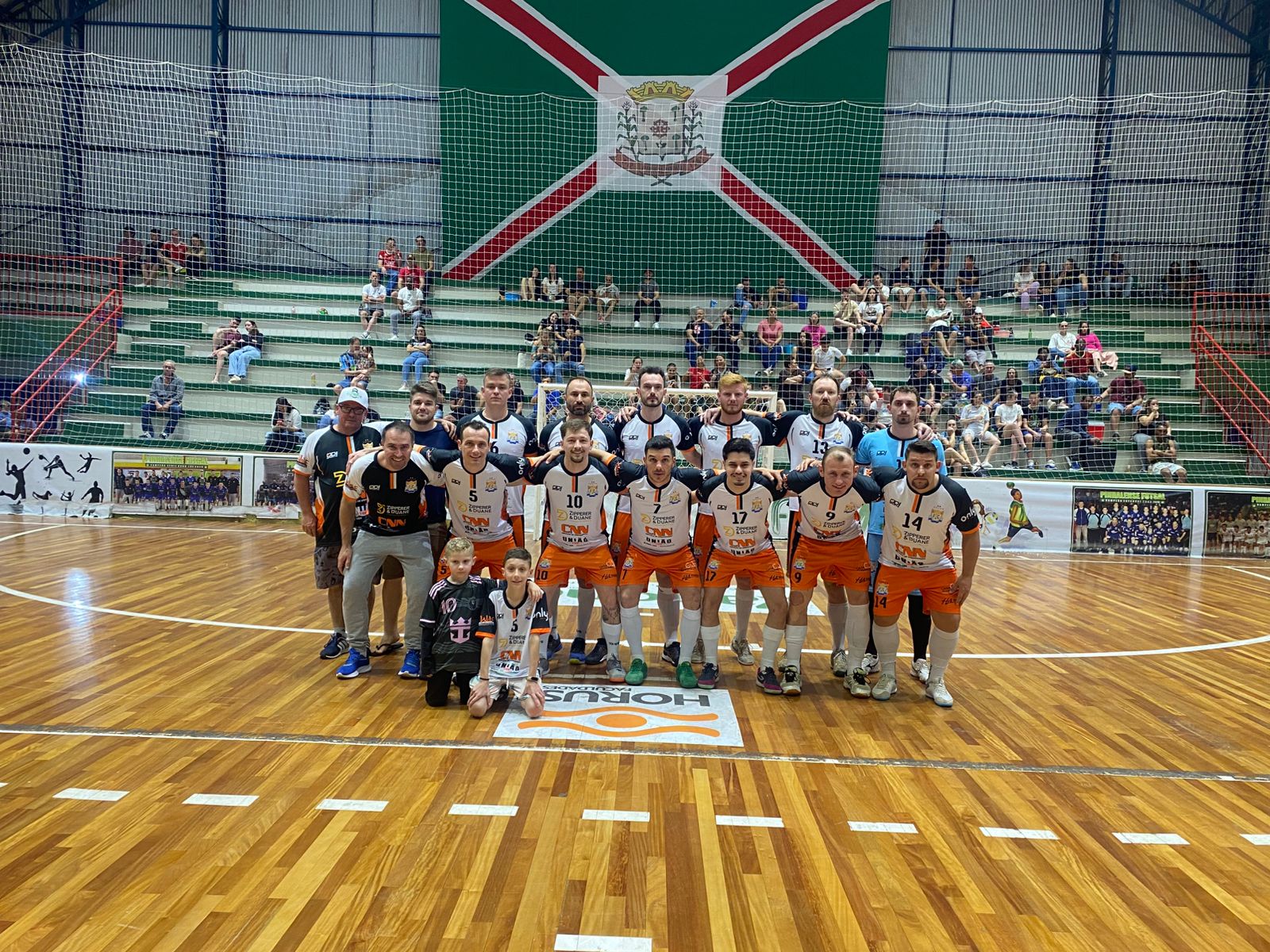 Finais do municipal de futsal de Pinhalzinho  (Foto: Divulgação )