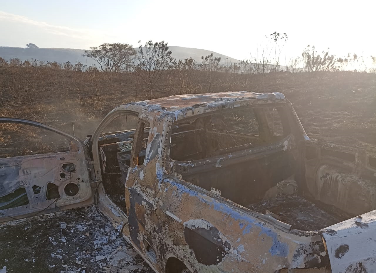 Dono vê Saveiro pegando fogo e destruindo 100 hectares de terra