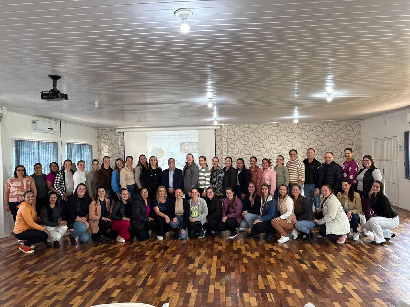 Rede Municipal de Educação de Sul Brasil promove formação com foco na qualidade do ensino e inclusão (Foto: Ascom)
