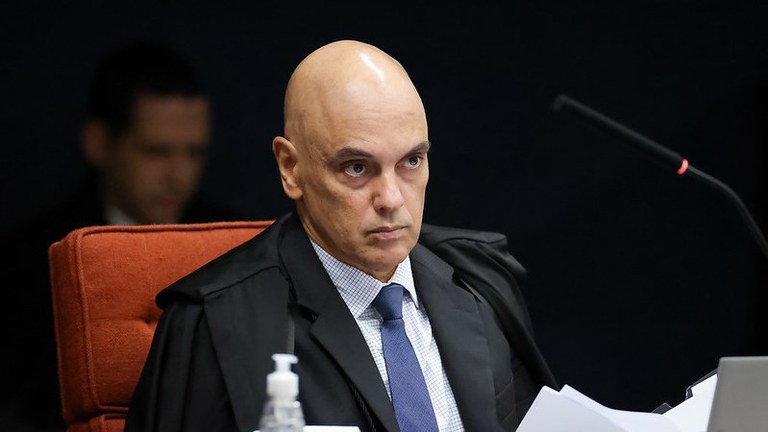 Ministro do STF vira alvo internacional após medidas contra Bolsonaro (Foto: Gustavo Moreno/STF)