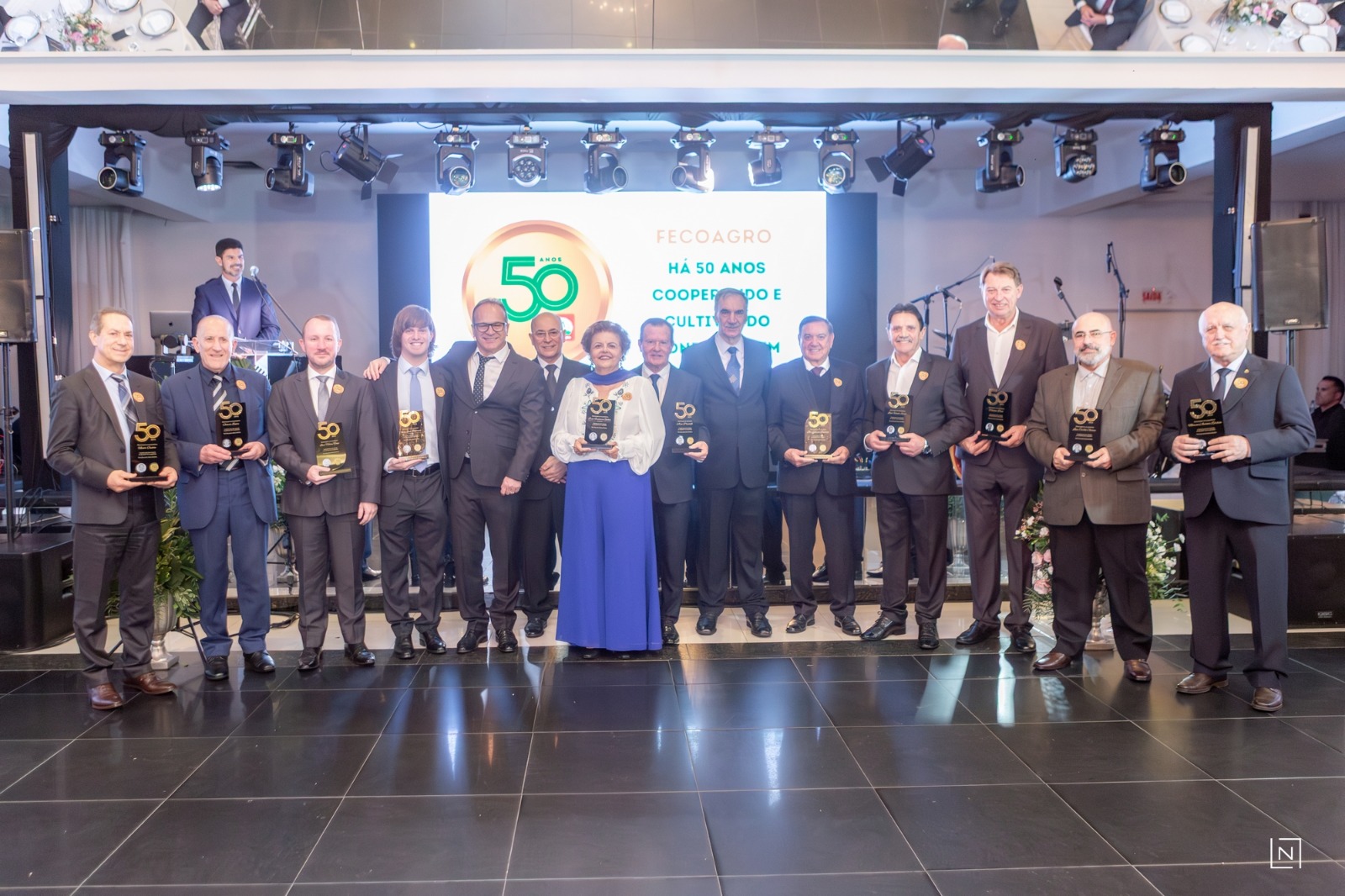 Fecoagro celebra 50 anos com homenagens, livro histórico e valorização do cooperativismo catarinense