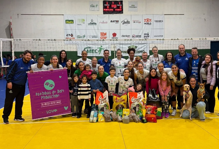 Pinhalense/Zagonel Voleibol conquista a Copa APV e já se prepara para o estadual