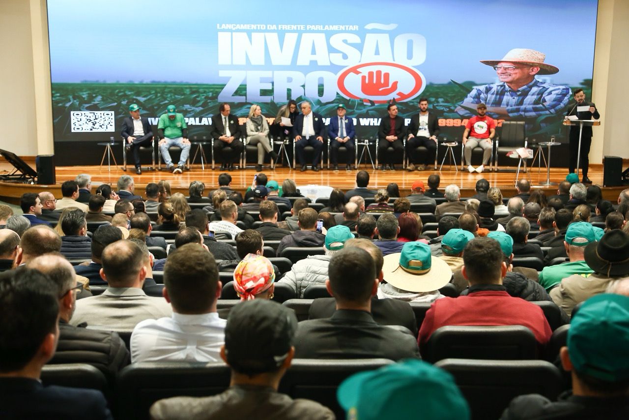 Instalação da Frente Parlamentar Invasão Zero