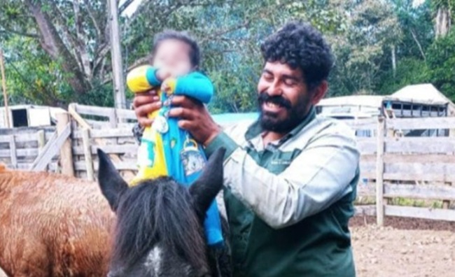 Boi pisoteia bebê de três meses durante rodeio