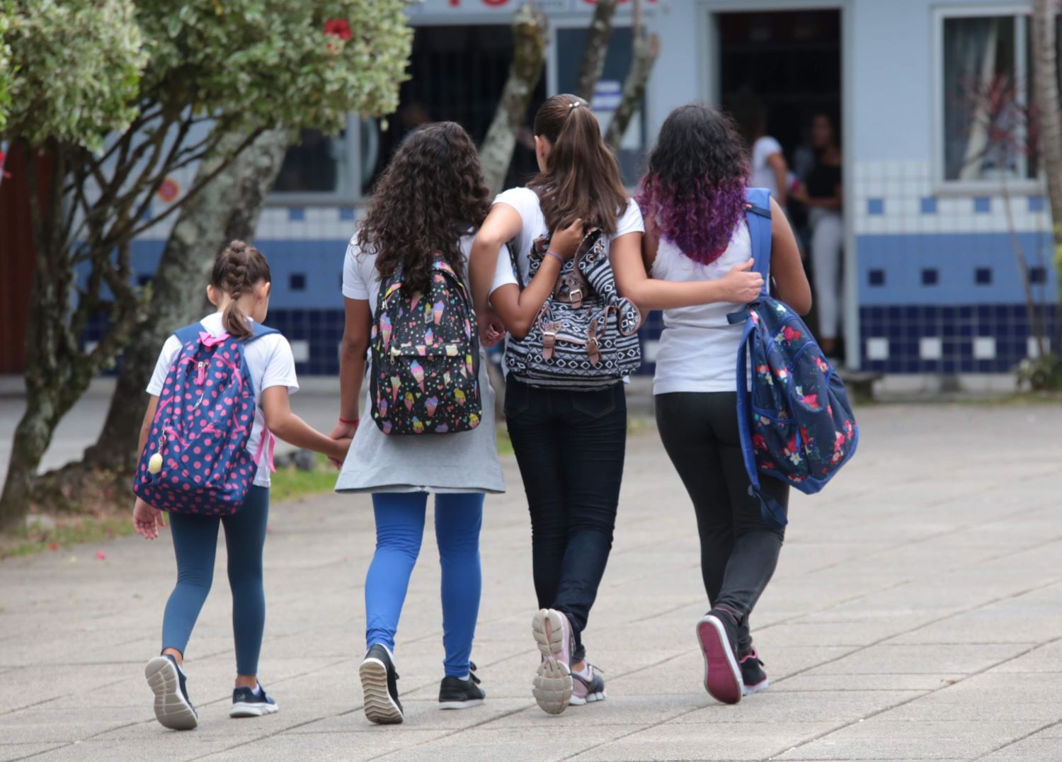 Mais de 520 mil estudantes da rede estadual de ensino voltam às aulas nesta segunda (Foto: Mauricio Vieira/Secom)