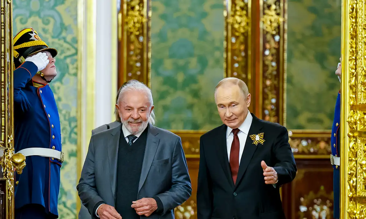 Lula recebe ligação de Putin e conversa sobre guerra na Ucrânia (Foto: Ricardo Stuckert/PR)