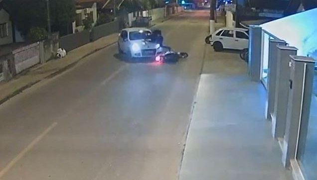 Incidente impede entrega de motoboy; ASSISTA!