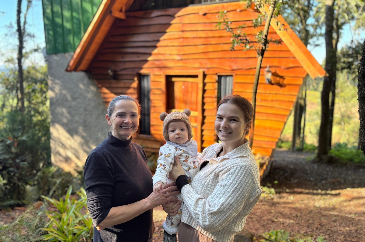 Mãe e filha transformaram sonho em realidade (Foto: Henrique Paulo Koch)