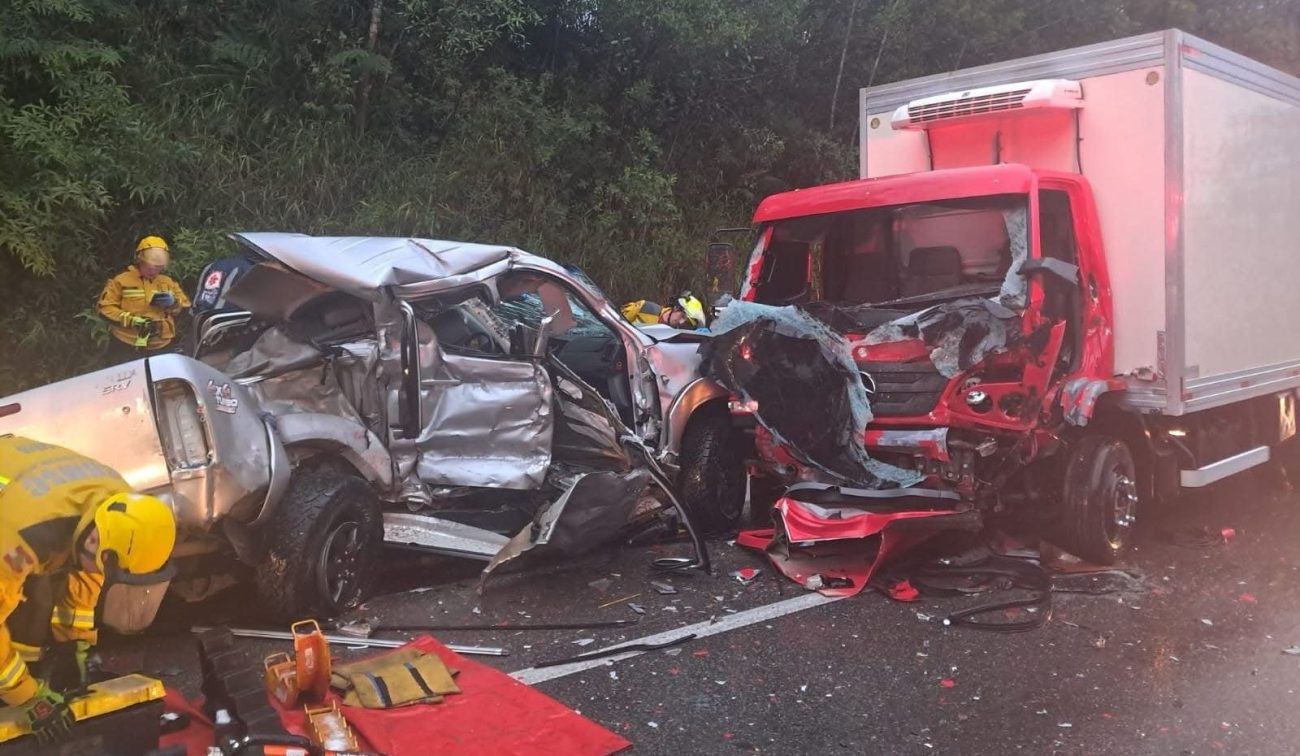 Três mortos em meia hora na mesma rodovia