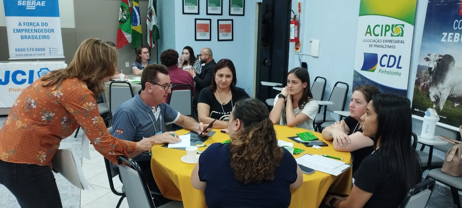 Pinhalzinho promove 2ª Rodada de Negócios para fomentar conexões entre empresários